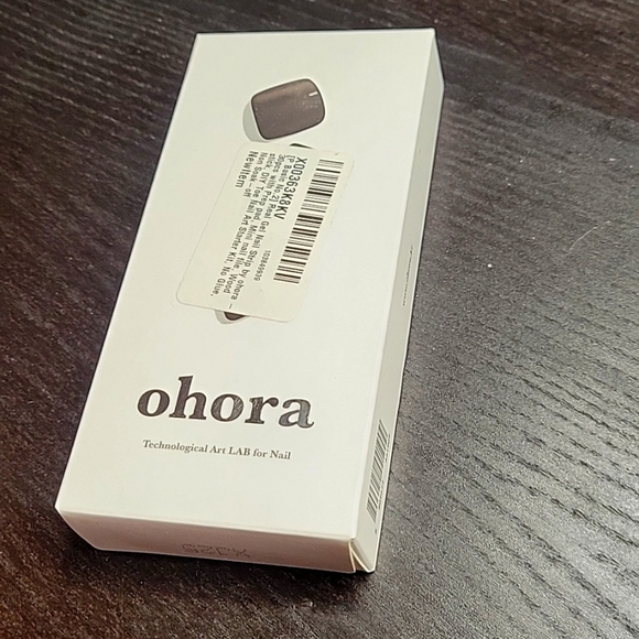 OHORA P BASIC NO.2 (BLACK) Semicure Gel Pedicure [NIB] 🖤🖤"SOLD OUT"🖤🖤 - Picture 2 of 7